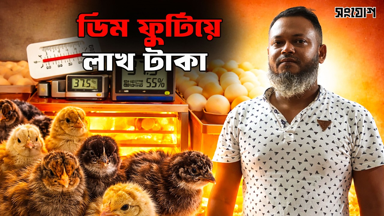 আধুনিক ইনকিউবেটরে ডিম থেকে বাচ্চা ফোটানোর সহজ কৌশল
