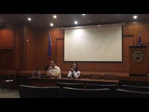 Atty. Raul Vasquez and Atty. Sandra Olaso-Coronel