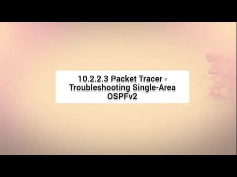 10.2.2.3 Packet Tracer - Troubleshooting Single-Area OSPFv2