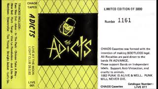 Adicts :: Live @ The Moonlight Club, London, England, 2/28/82