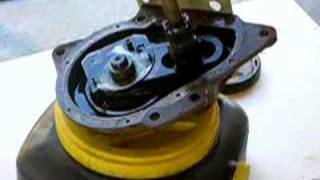 Whirlpool washer gearcase disassembly