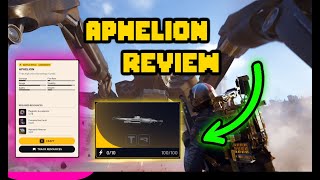 Arc Raiders - NEW APHELION GUN - PvP & PvE test