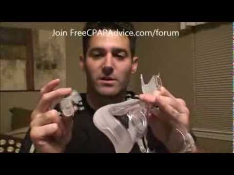 ResMed Quattro Air Full Face Mask For CPAP Bilevel Mask Review Demonstration FreeCPAPAdvice.com
