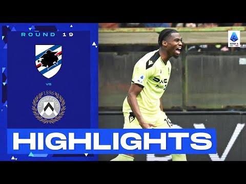 Sampdoria-Udinese 0-1 | Udinese back to winning ways: Goal & Highlights | Serie A 2022/23