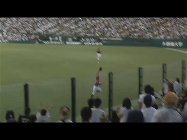 【6回裏】スタンドの歓声がため息に変わる イーグルス・岡島の美技!! 2015/9/26 L-E