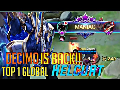 TOP 1 GLOBAL HELCURT.DECIMO "THE HELCURT GOD" IS BACK!| !|50 WINSTREAK IN MYTHICAL GLORY! 20/0/1 KDA