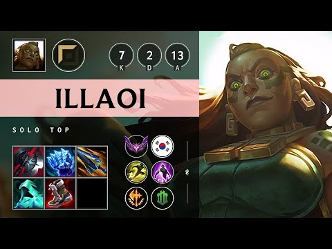 Illaoi Top vs Olaf - KR Master Patch 25.18