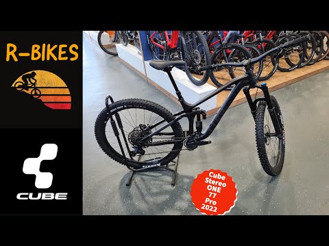 Cube Stereo ONE77 ( 2022 ) Pro 29 black anodized