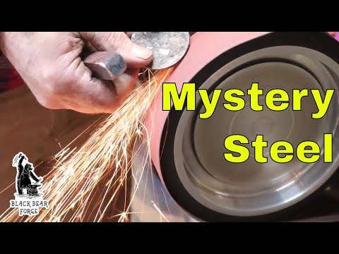 Testing unknown steels for hardening potential