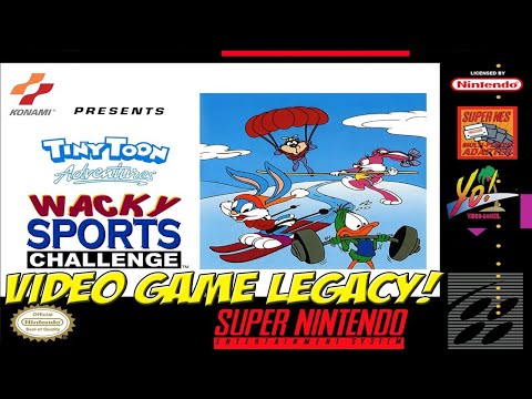 Tiny Toon Video Game Legacy! Wacky Sports Challenge! - YoVideogames