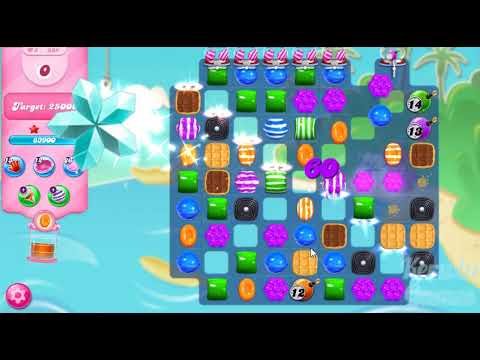 Candy Crush Saga Level 609 - No Boosters ★★★