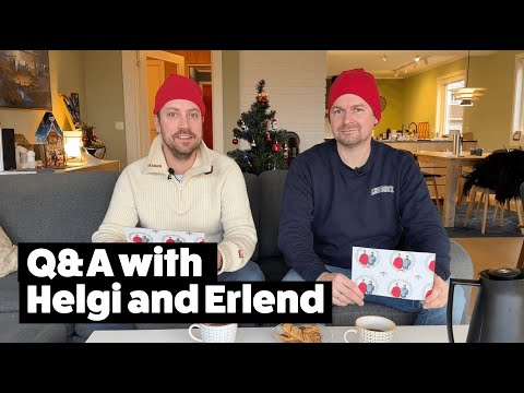 Q and A with Helgi and Erlend