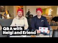Q and A with Helgi and Erlend