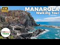 Cinque Terre Italy Walking Tour Manarola 4K With Captions By Prowalk Tours