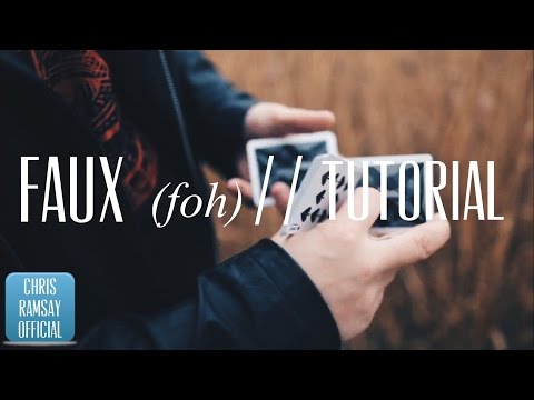 FAUX(フォ) // TUTORIAL(偽装カット) (FAUX (foh) // TUTORIAL (False cut))