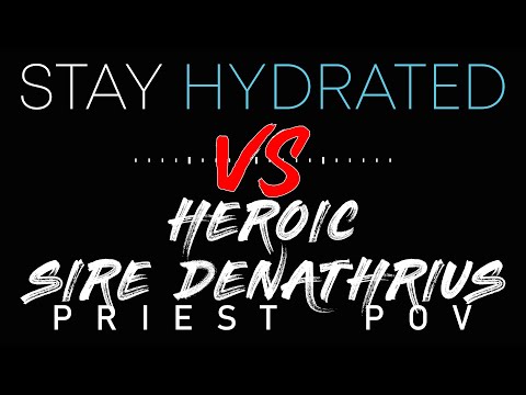 stay hydrated VS Sire Denathrius - Heroic Castle Nathria Holy Priest POV