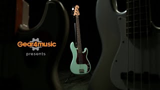 Video thumbnail for Fender American Original 60s Precision Bass RW, Sea Foam Green by Gear4music Guitars