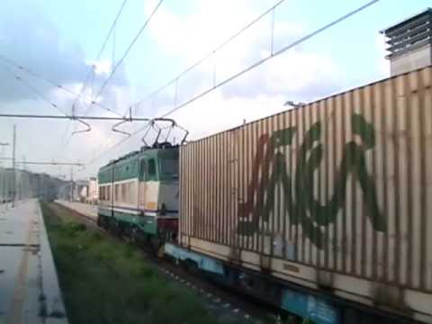 E655.102 sul TCS 69018 Bicocca - Milano Smistamento, in transito a Roma Tiburtina