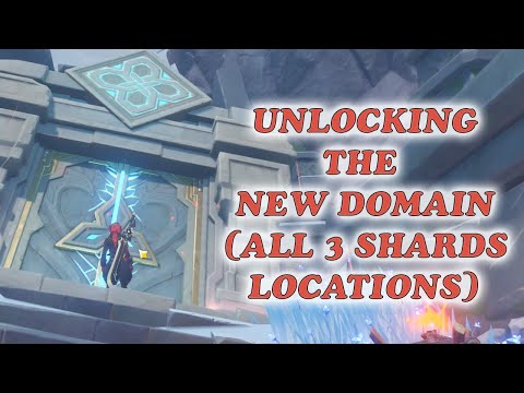 Unlocking Dragonspine Domain - All 3 Shard Locations - Peak of Vindagnyr
