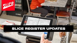 Slice Register Updates and Upgrades: Fall 2021