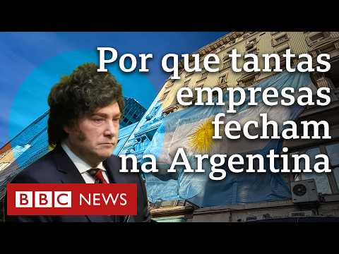 Governo Milei: por que milhares de empresas argentinas estão fechando as portas?