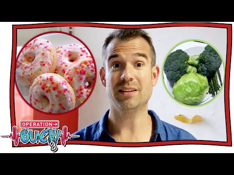What You Eat Is Important! 🥕🍉🥑 🍩 | The Food Experiment | @OperationOuch | Science For Kids | Nugget
