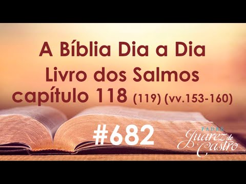 Curso Bíblico 682 - Livro dos Salmos 118 (119) (vv. 153-160) - Elogio a Lei Divina - Letra Res
