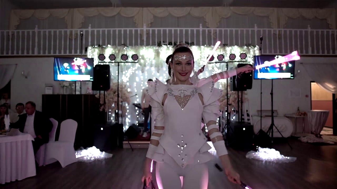 Nutcracker Christmas Show with LED Wings
