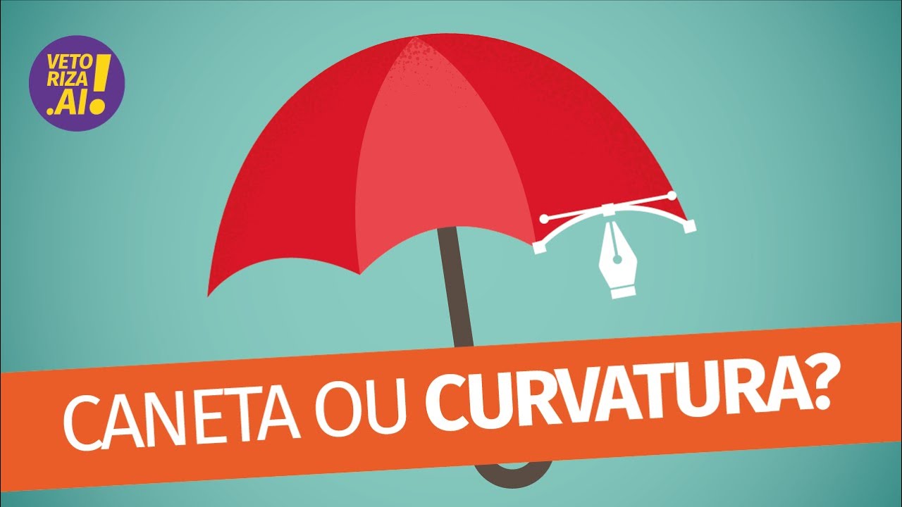 Como usar a Caneta e Curvatura no Illustrator