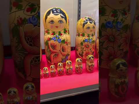 Antique Russian Nesting Dolls #japan #shorts