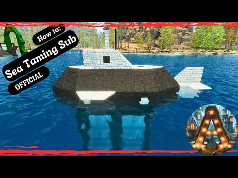How to: Amazing Sea taming SUB!!  #ark #gaming #basebuilding