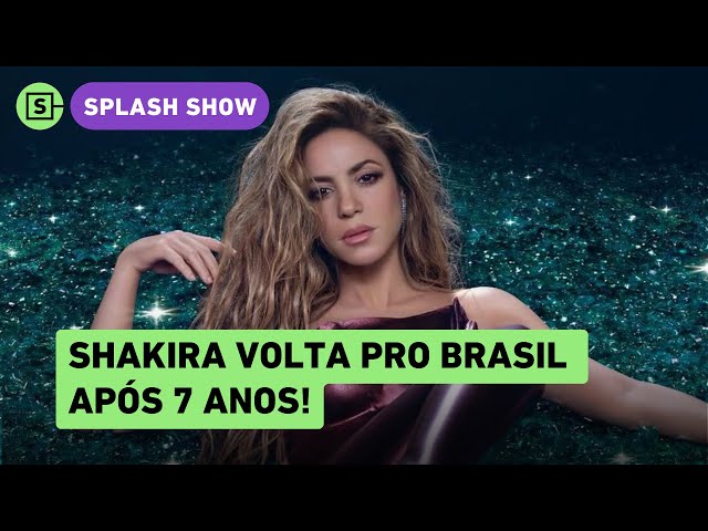 Shakira no Brasil: veja datas e locais que cantora fará show em 2025