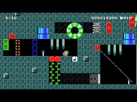 ▼Master Sword Puzzle Dungeon▼ by xVexom - Super Mario Maker 2 - No Commentary 1bz