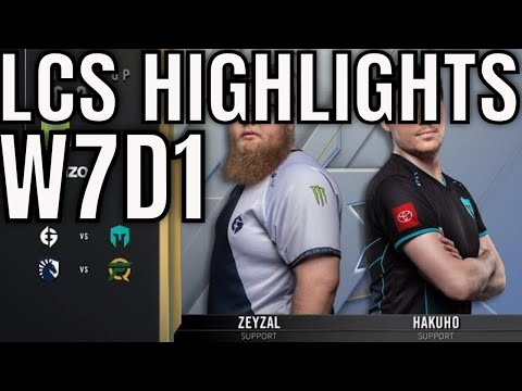LCS Highlights ALL GAMES Week 7 Day 1 Summer 2020 EG vs IMT, TL vs FLY