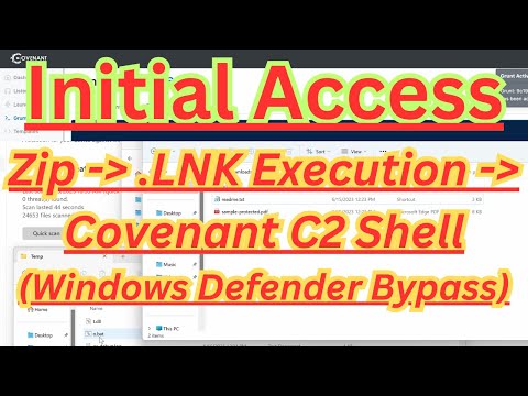 Initial Access - Phishing Payload Preparation with Windows Defender Bypass
