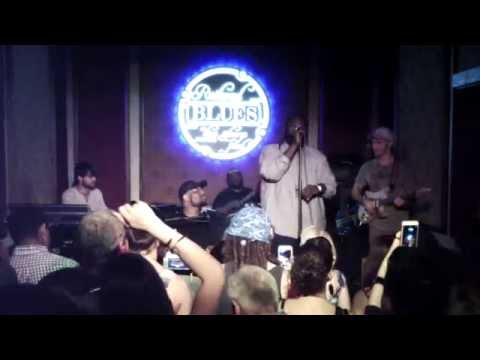 Roosevelt Collier Trio w Johnny Walker "Foxy Lady" Railroad Blues, 3-14-2015