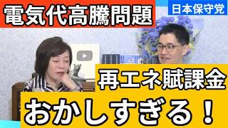 【日本保守党】電気代高騰の原因、再エネ賦課金おかしすぎる