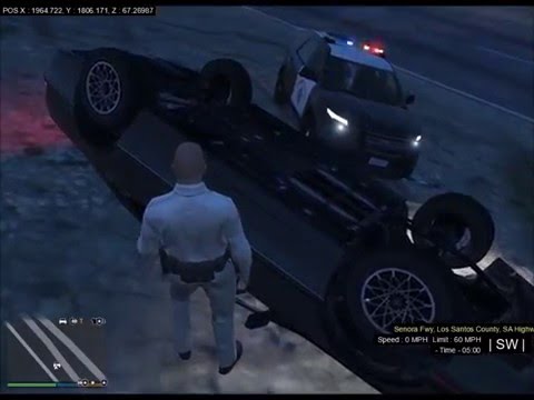 GTA 5: LSPDFR 0.3.1- Highway Patrol- Ford Explorer