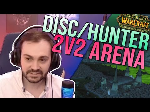 Hitting some smooth kills as Disc Priest/Hunter 2v2 | Hydra WoW TBC Arena