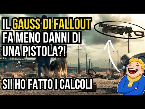 Quanto è potente il FUCILE GAUSS di FALLOUT? (e esiste davvero?!) LORE ITA
