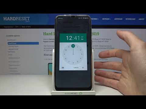 How to Change Date and Time on ZTE Blade A7 2019 – Open Date and Time Settings