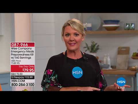 HSN | Preparedness Event featuring Wise Foods 09.01.2018 - 10 PM