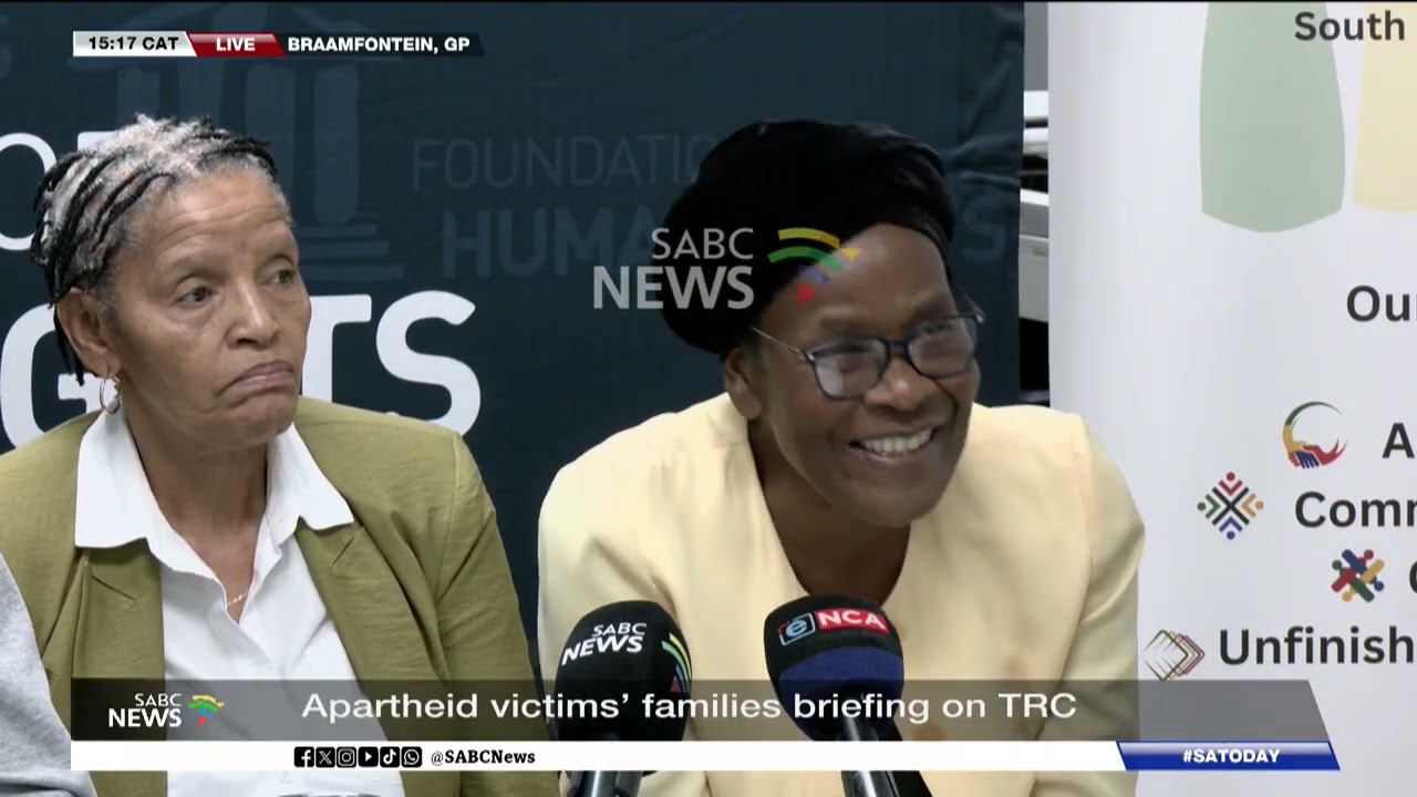 TRC Cases | Media briefing on latest developments in the inquiry