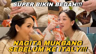 Download lagu NAGITA MUKBANG!! CALL ALL THE LINE-UP CARTS BEFORE DEPARTING FOR ITALY!! mp3