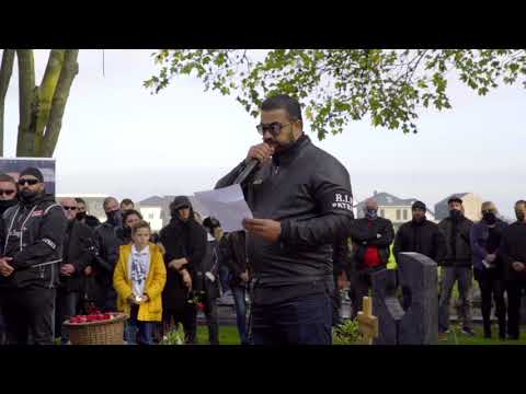 Patrick RED DEVILS Heinsberg Beerdigung mit HELLS ANGELS MG CITY 11.11.2020