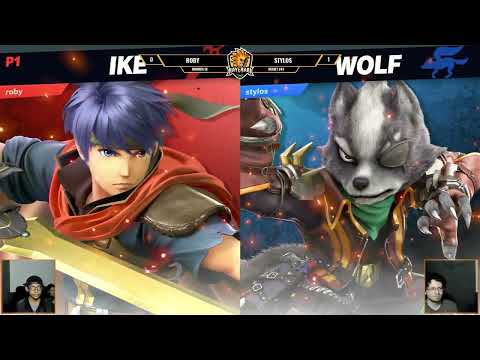 Rayenari Weekly 49 - Winners QF - Roby (Ike) Vs. Stylos (Wolf) - SSBU