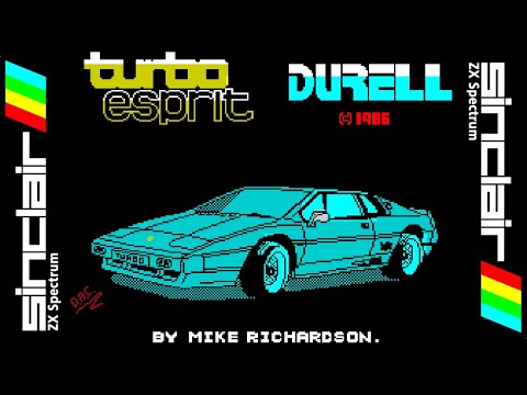 TURBO ESPRIT (1986) Walkthrough, ZX Spectrum
