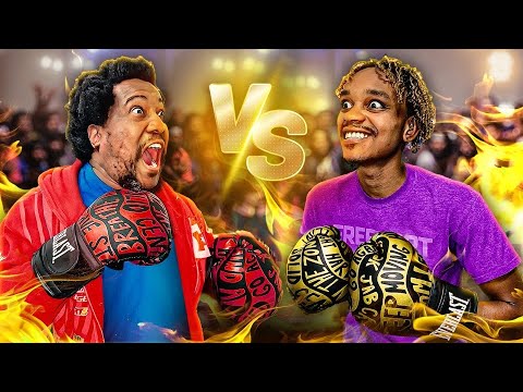 BANK'S BROTHER & BOBBY GETS DOWN INTO THE GLOVES