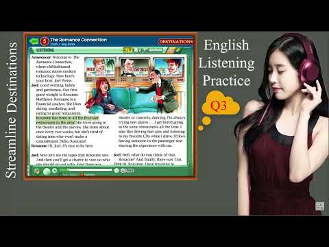 Luyện nghe tiếng anh giao tiếp với 80 bài hội thoại trong sách Streamline English Destinations