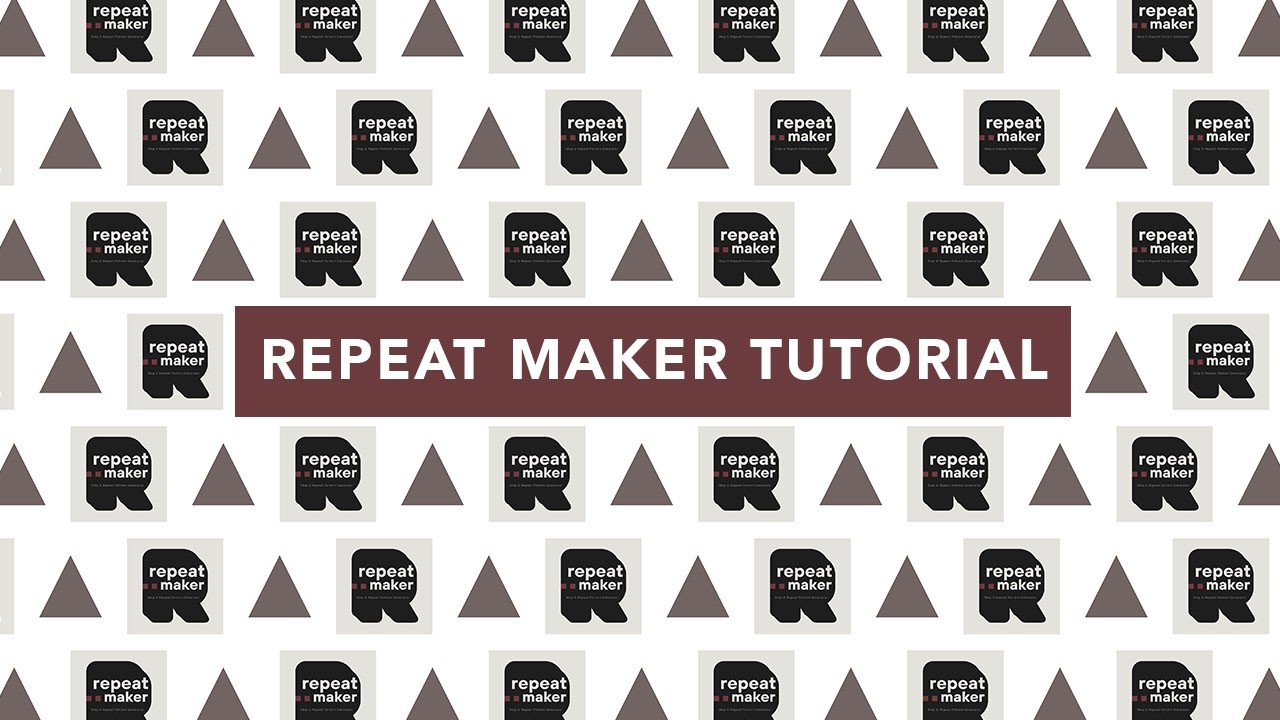 Repeat Maker Tutorial | Create Step & Repeat Patterns